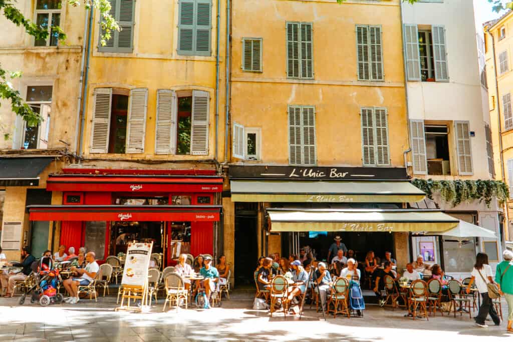 Cafes in Aix-en-Provence