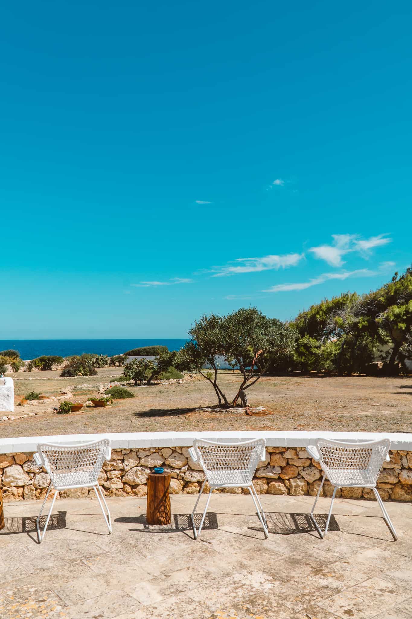 Sea view from Trullammare