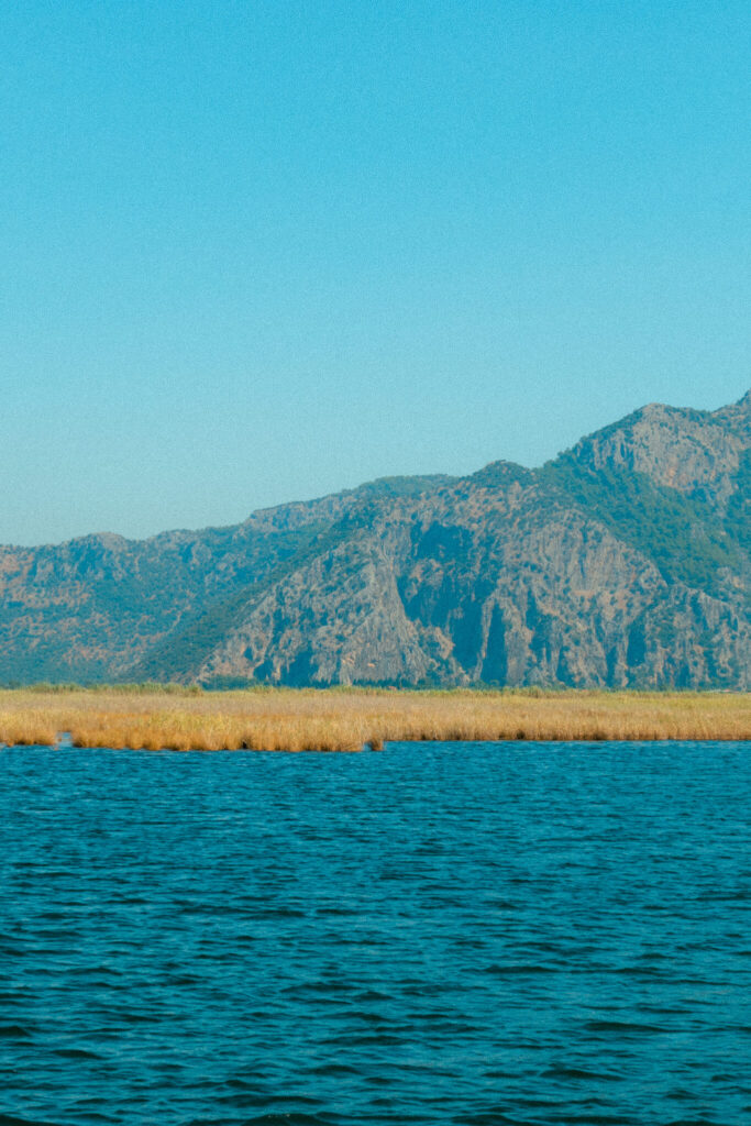 Mountain views in Dalyan, Turkey