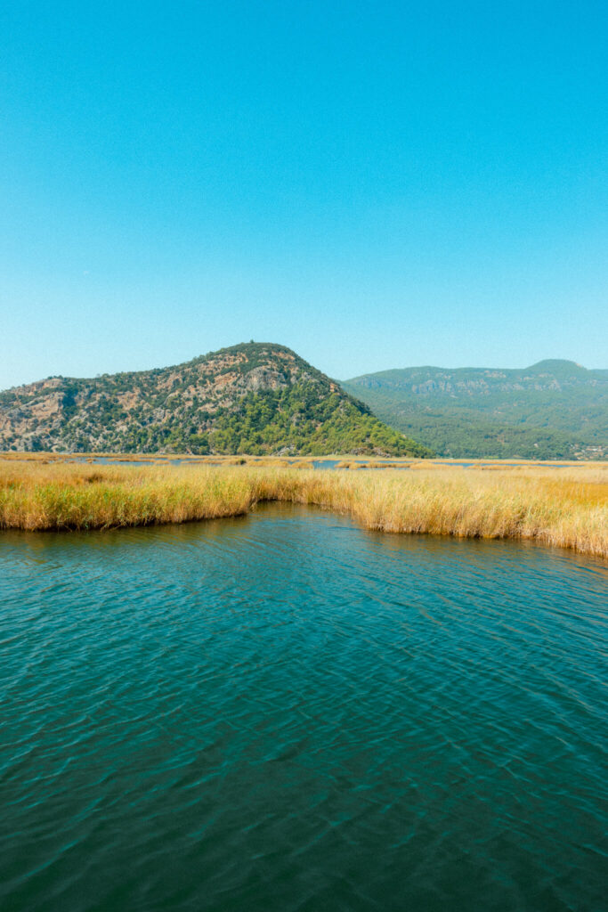 Mountain views in Dalyan, Turkey