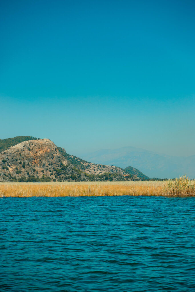 Mountain views in Dalyan, Turkey