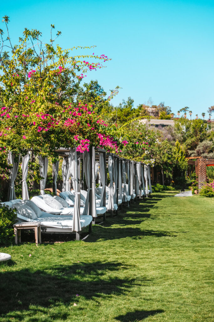 Lounge beds at MO Bodrum