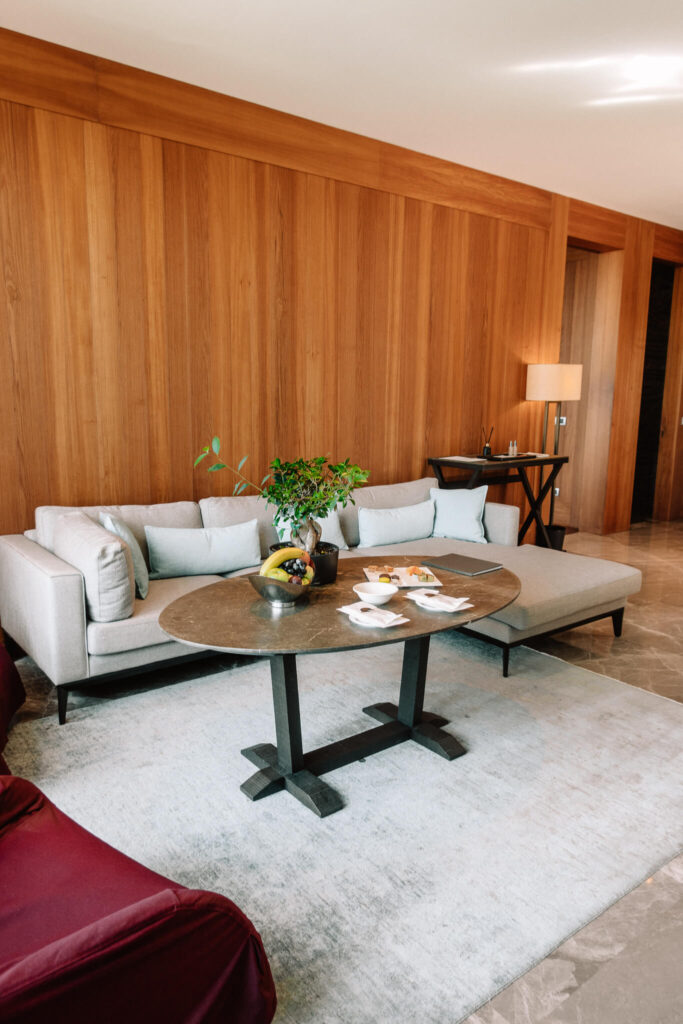 Sea View Suite Living Room Mandarin Oriental Bodrum