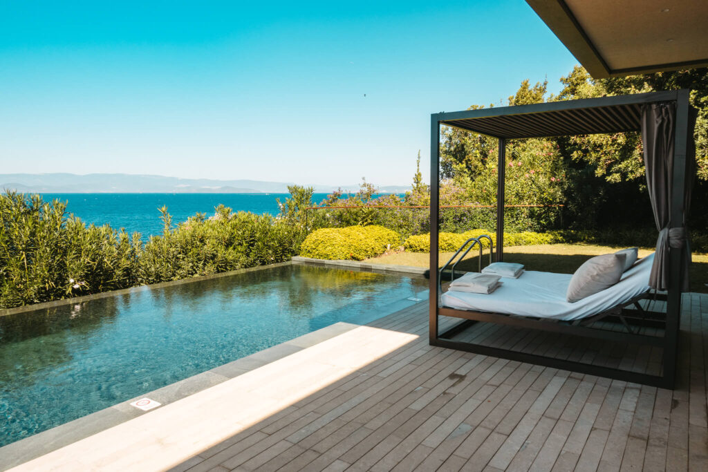 Sea View Suite private pool Mandarin Oriental Bodrum