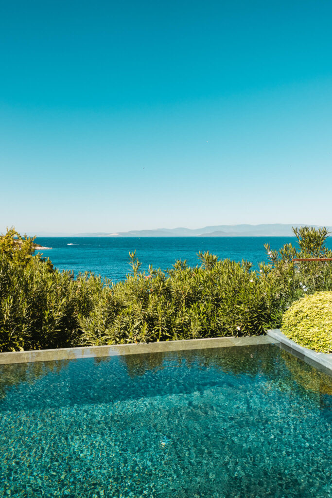 Sea View Suite private pool Mandarin Oriental Bodrum