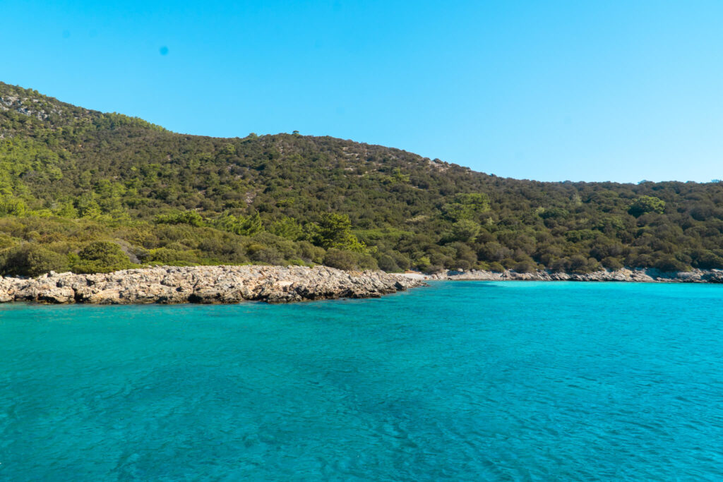 Kara Ada Island near Bodrum, Turkey