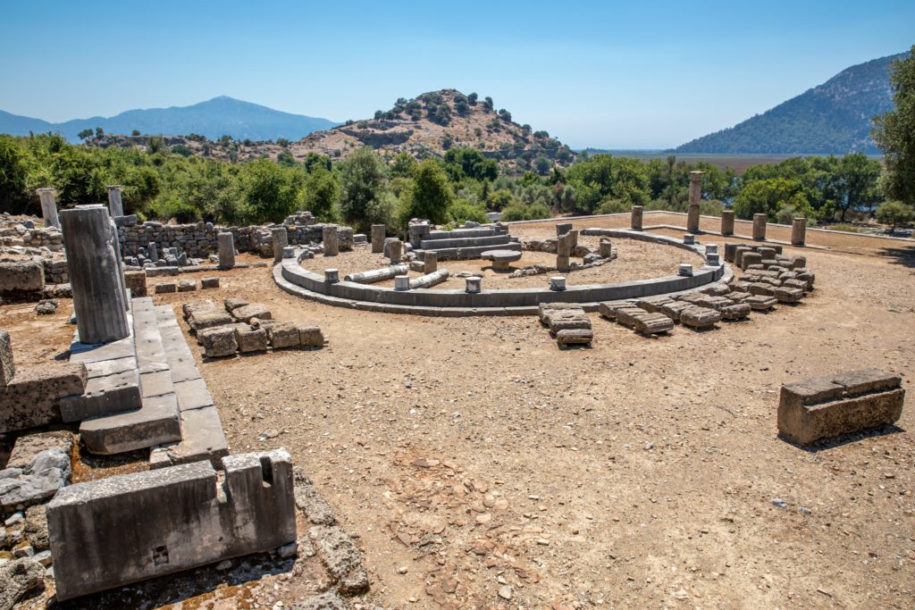 Kaunos in Dalyan, Turkey