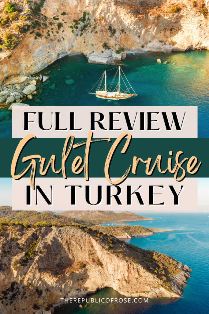 Turkey Gulet Cruise Review (& Everything You Need to Know!)