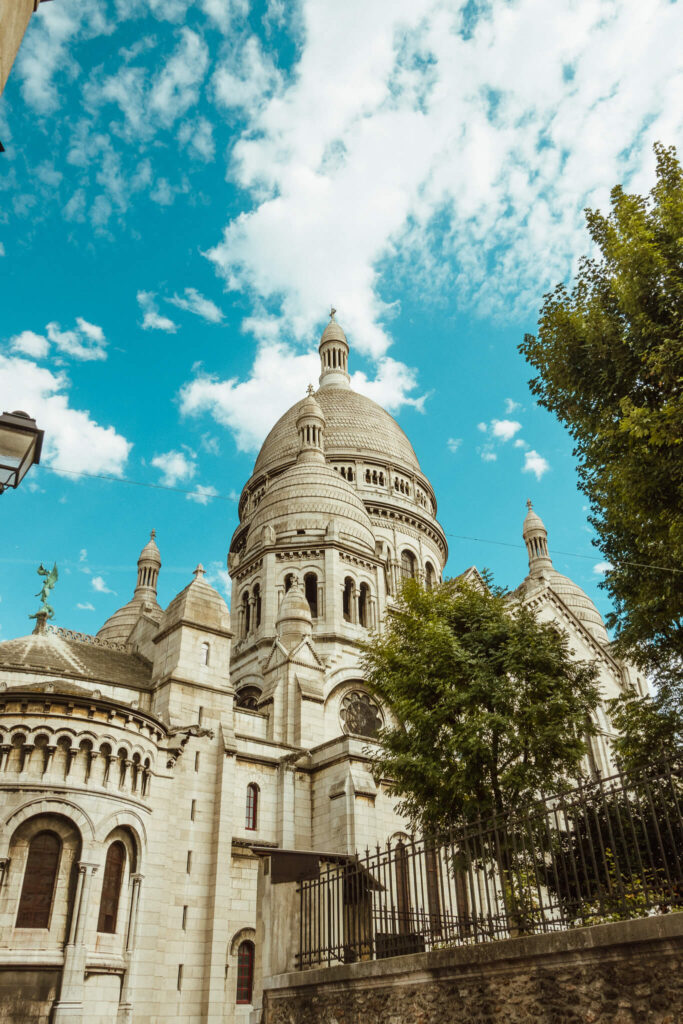Exterior of Basilica of Sacré Coeur de Montmartre