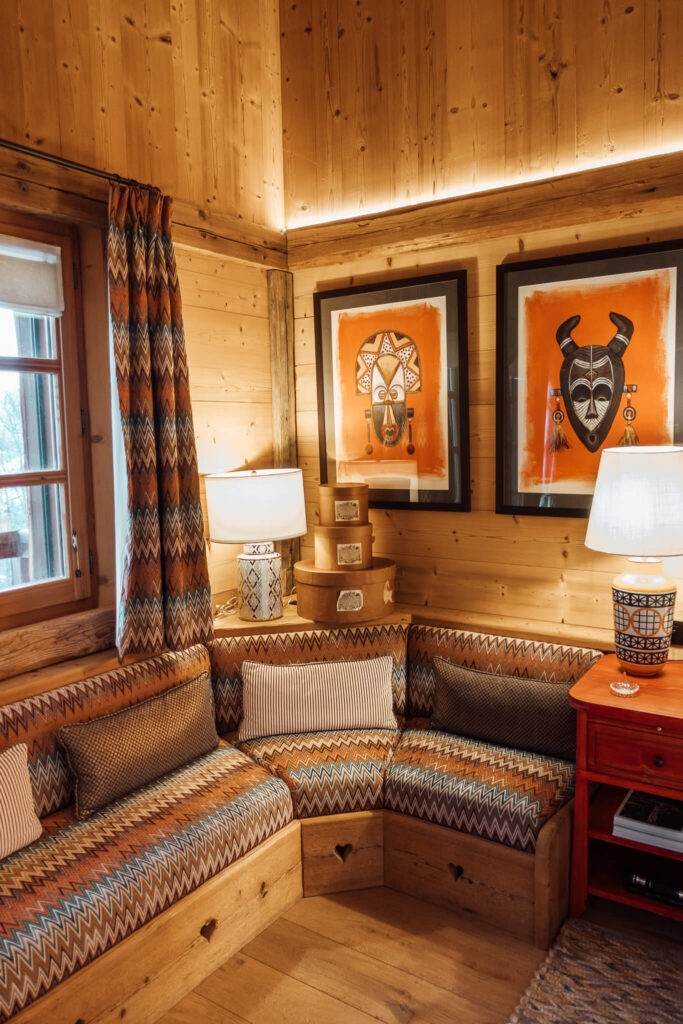 Hotel room at Les Chalets du Mont d’Arbois