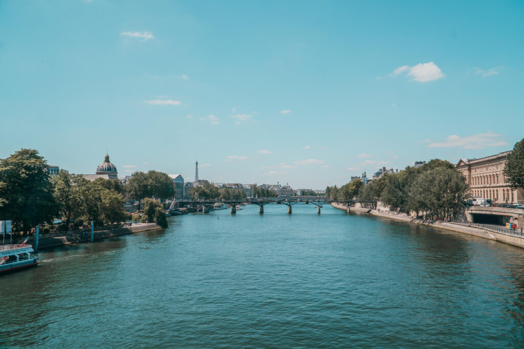 Views of the Seine river