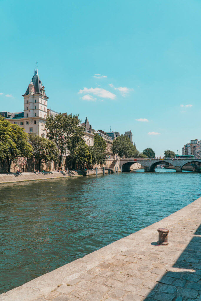 Views of the Seine river