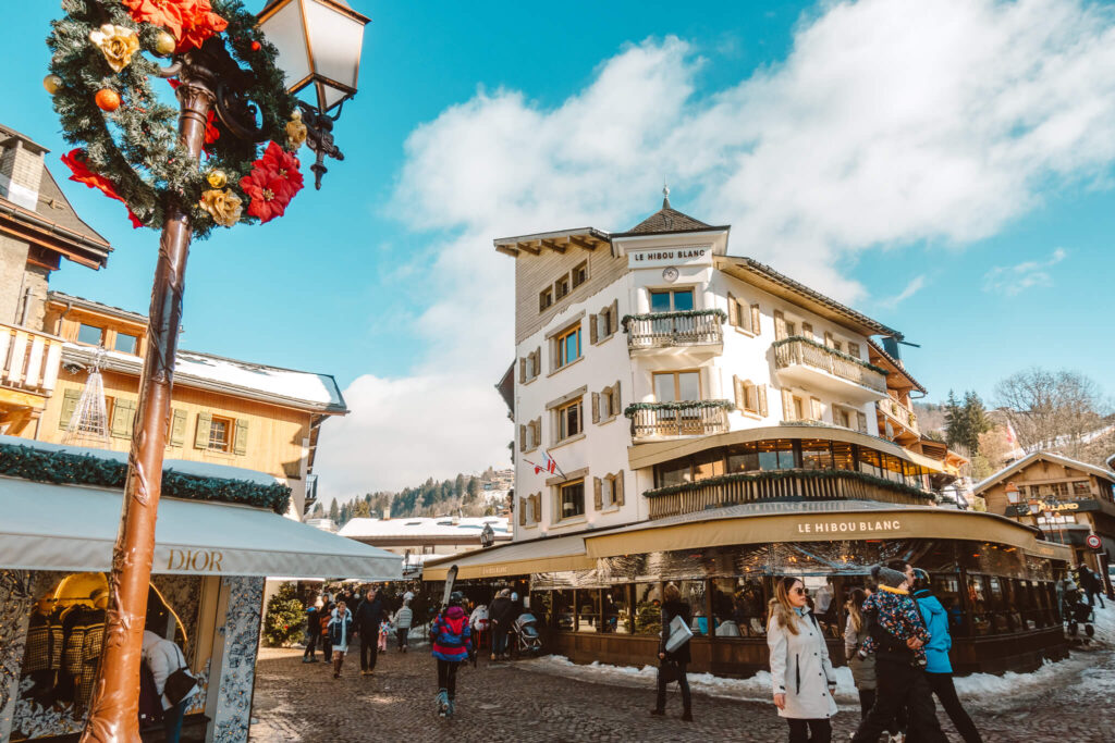 Le Hibou Blanc in the village of Megeve, France