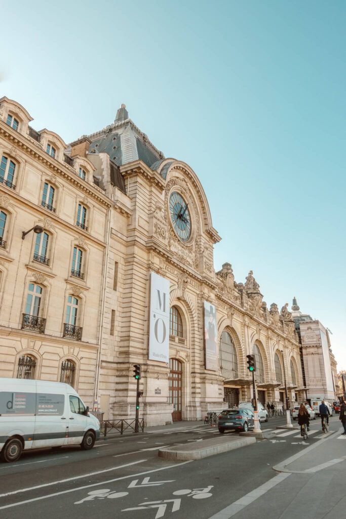 Outside of the Musée d'Orsay