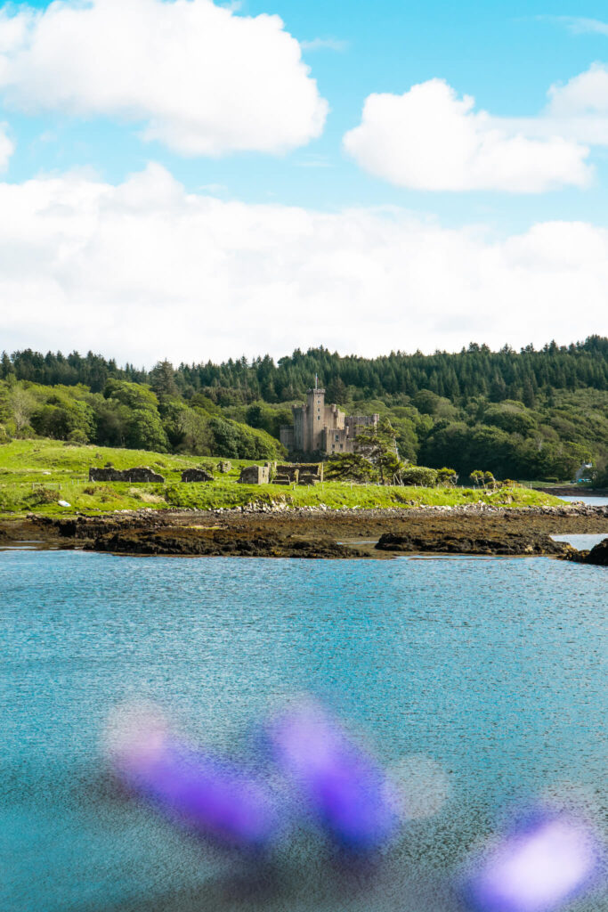 Castle Dunvegan on the shore of Loch Dunvegan