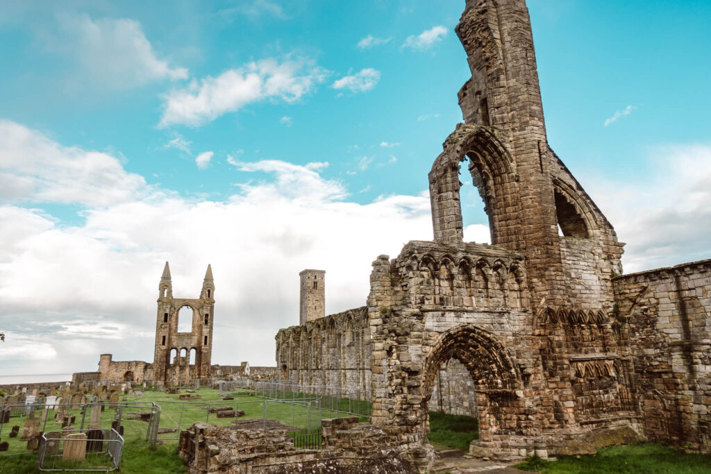 St Andrews Castle ruins