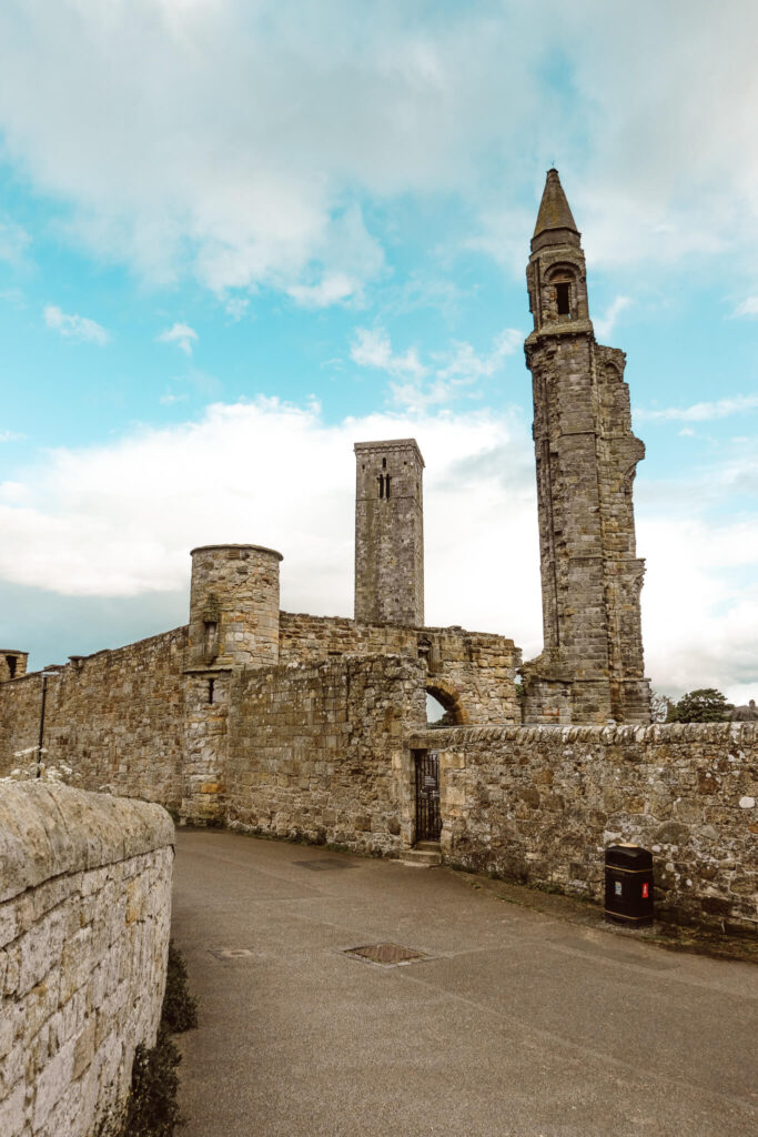 St Andrews Castle ruins