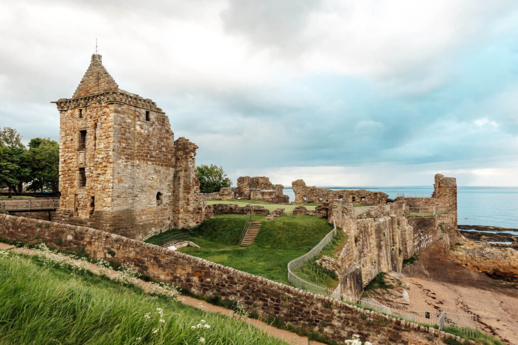 St Andrews Castle ruins