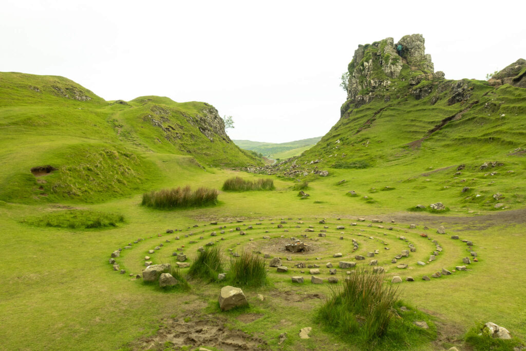 The Fairy Glen on Isle of Skye