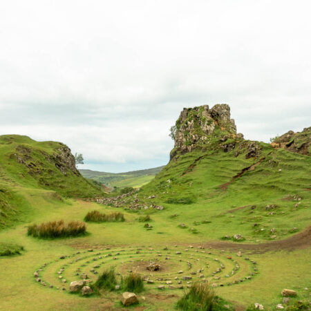 The Fairy Glen on Isle of Skye