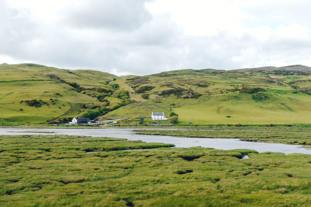 Rolling hills of Scotland