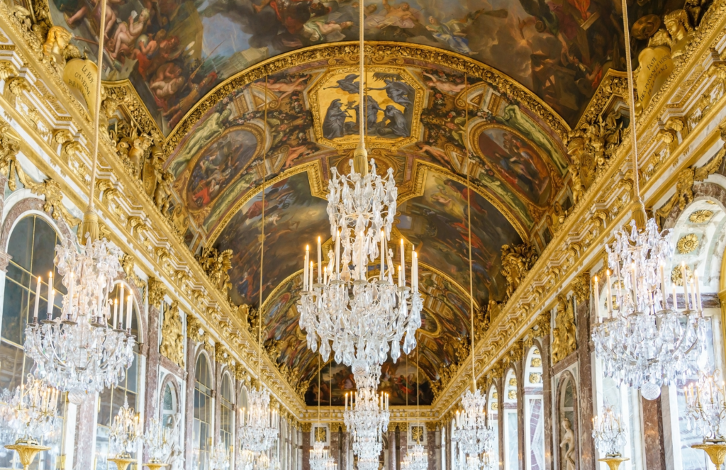 Hall of Mirrors at Palace of Versailles