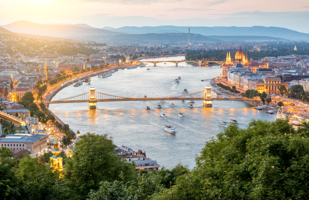 Danube River in Budapest