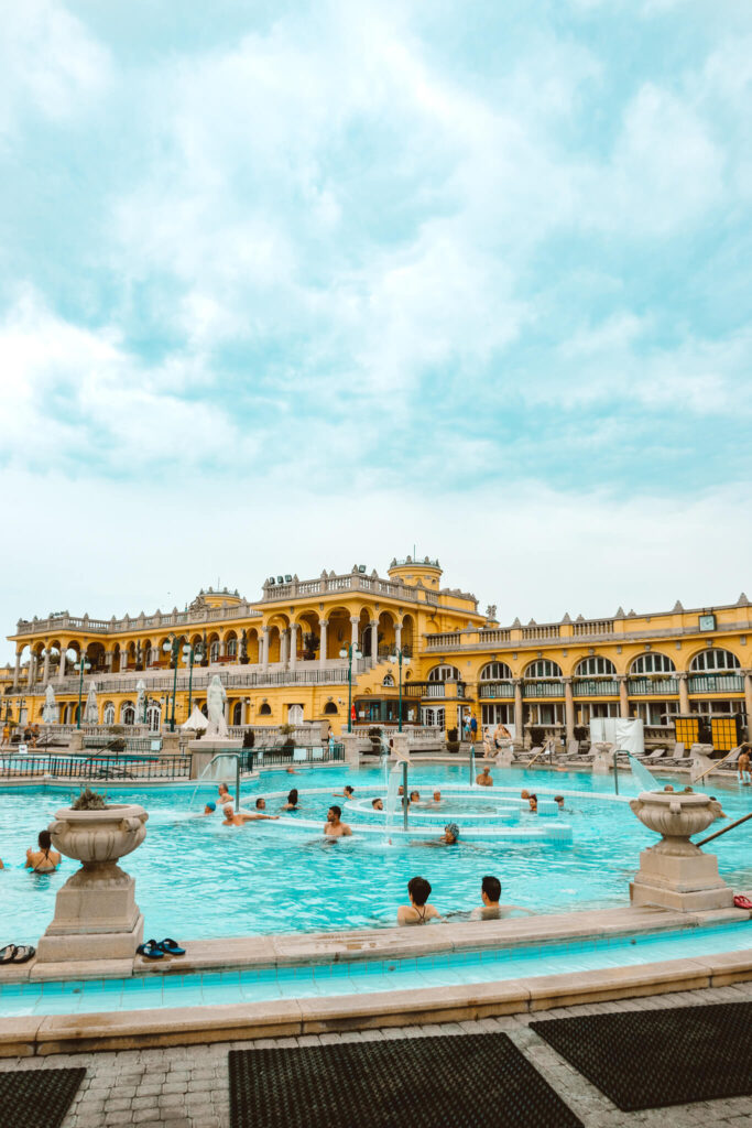 Szechenyi Thermal Baths in Budapest
