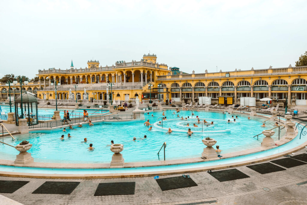 Szechenyi Thermal Baths in Budapest