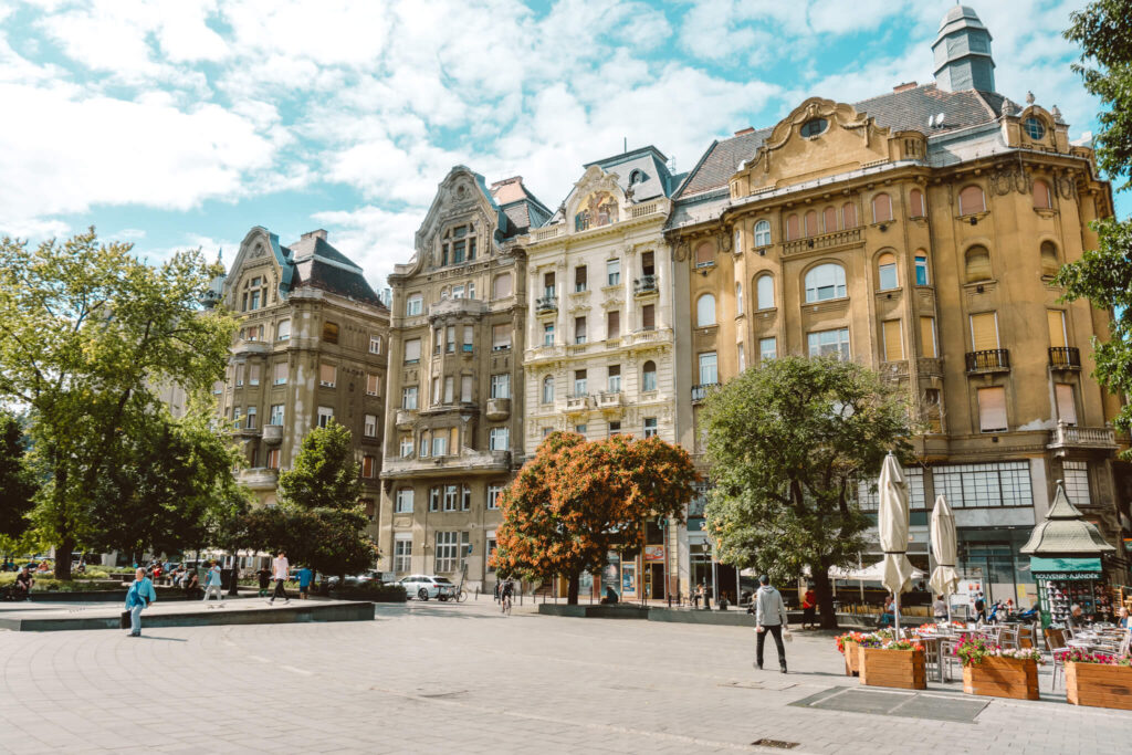 Váci Street in Buddapest