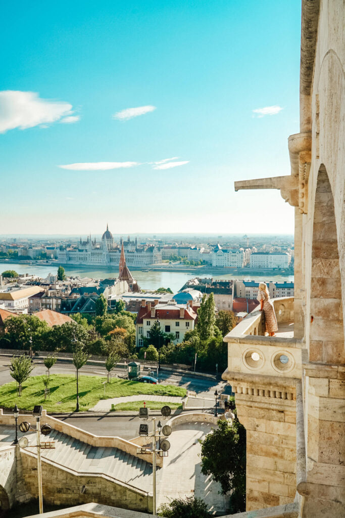 Terrace views at Fisherman's Bastion