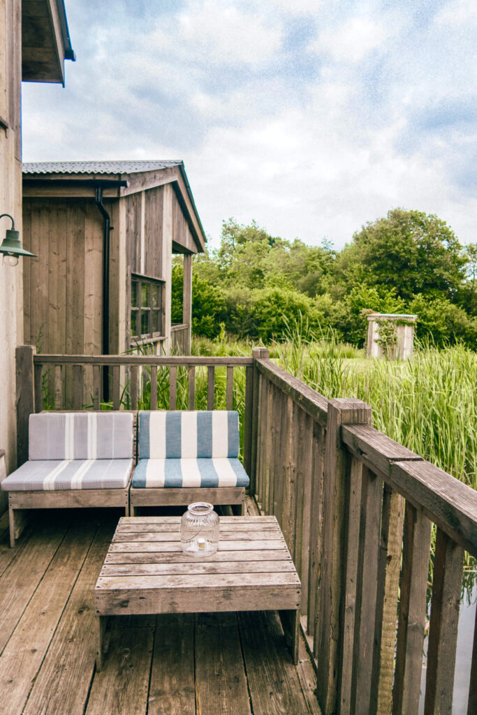 Terrace at Soho Farmhouse