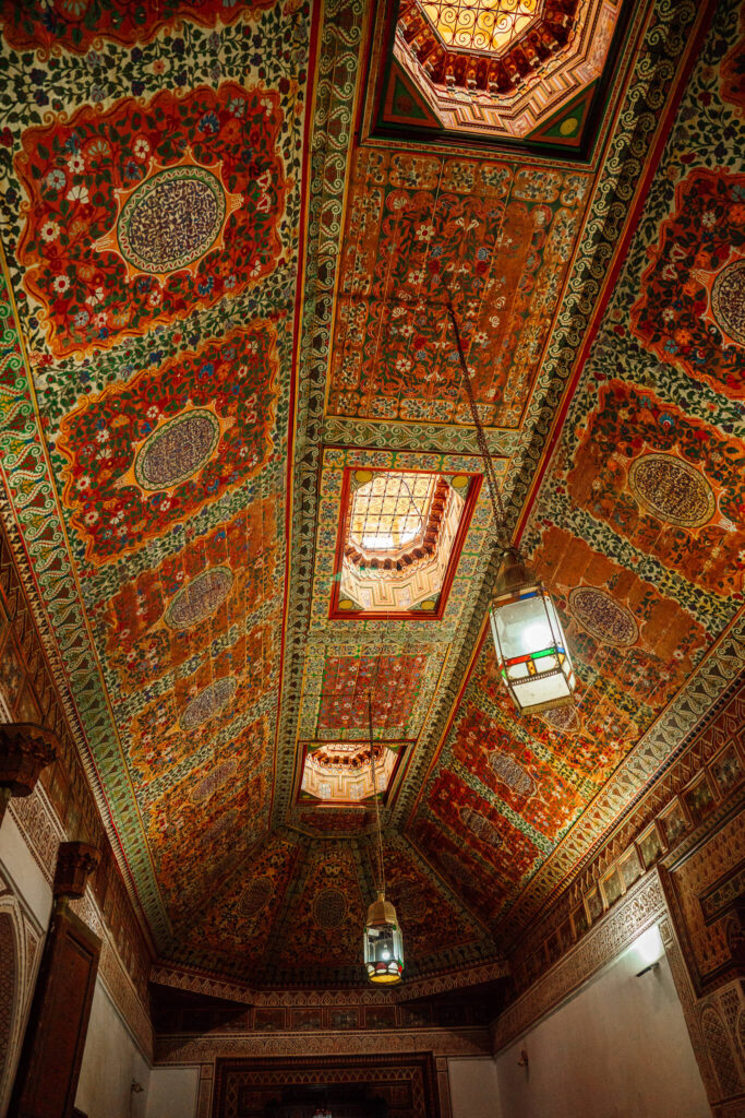 Ceiling at Bahia Palace