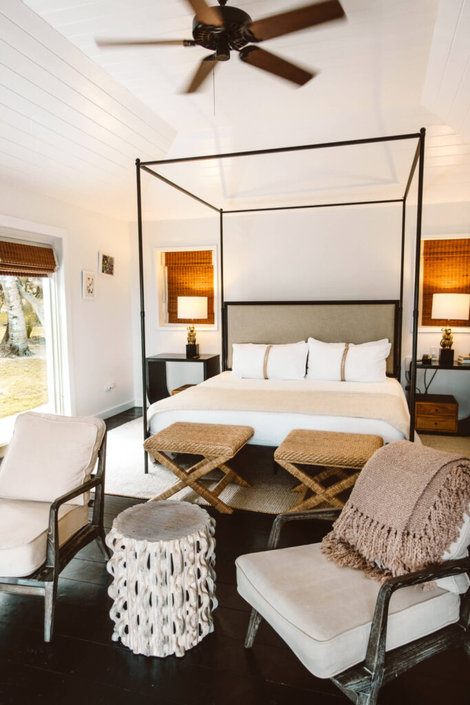 Bedroom at Pink Sands Resort