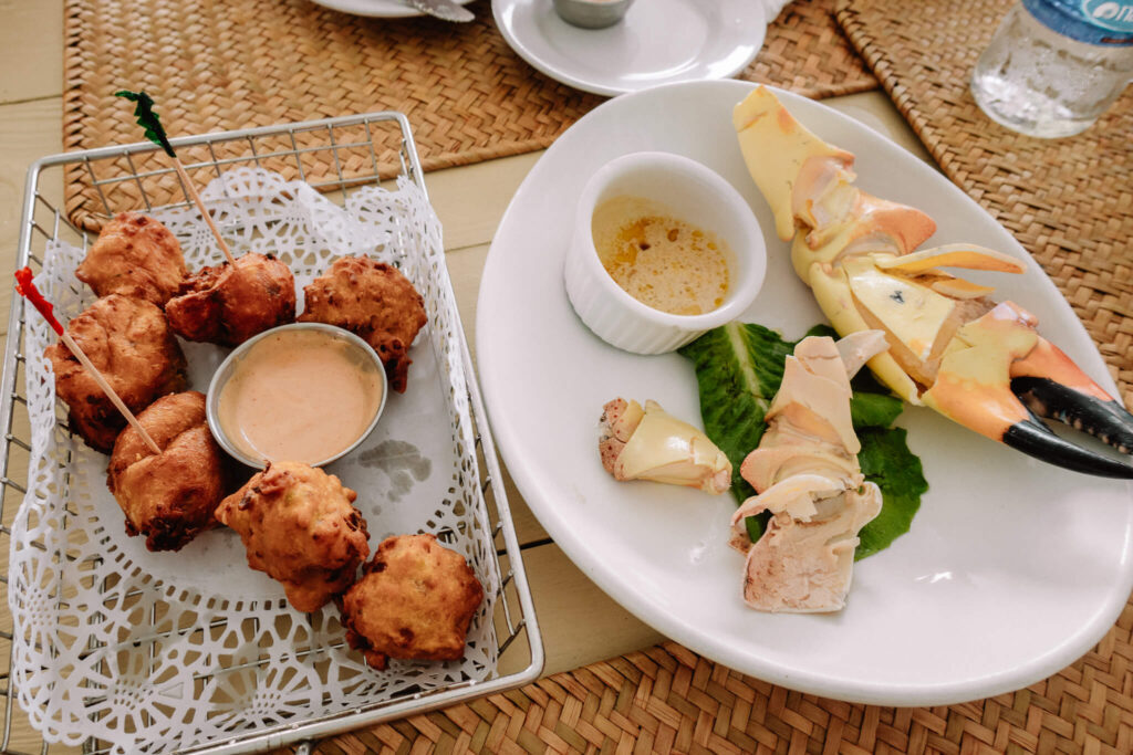 Conch fritters from Queen Conch on Harbour Island