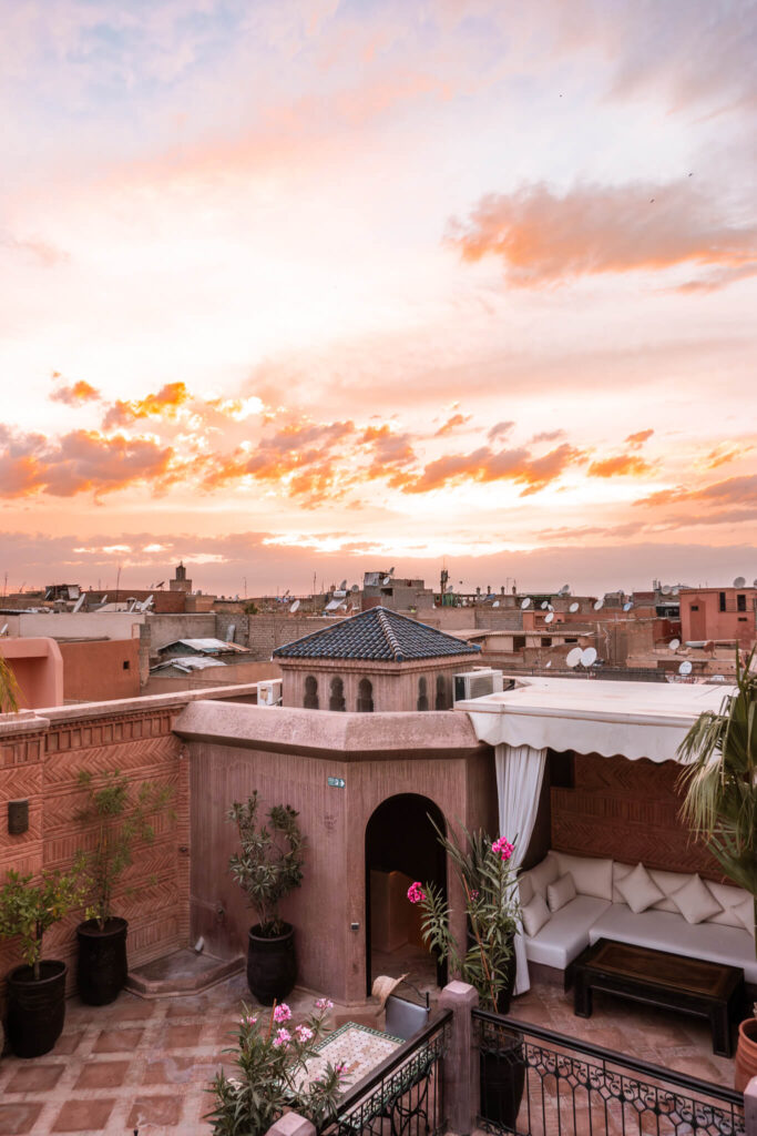 Sunset over the Medina