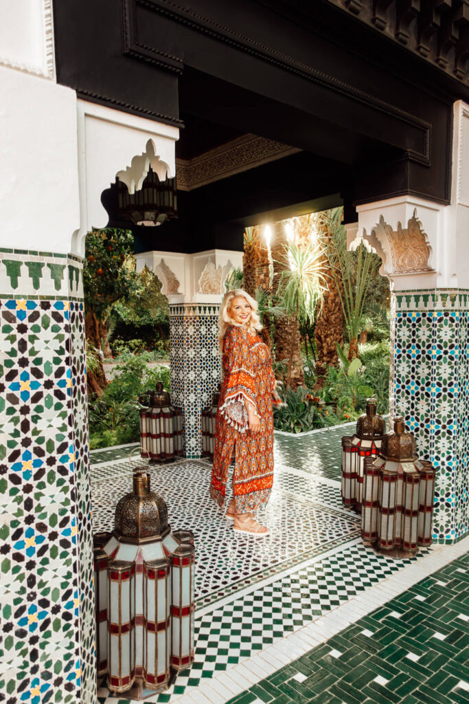 Gazebo at La Mamounia Marrakech