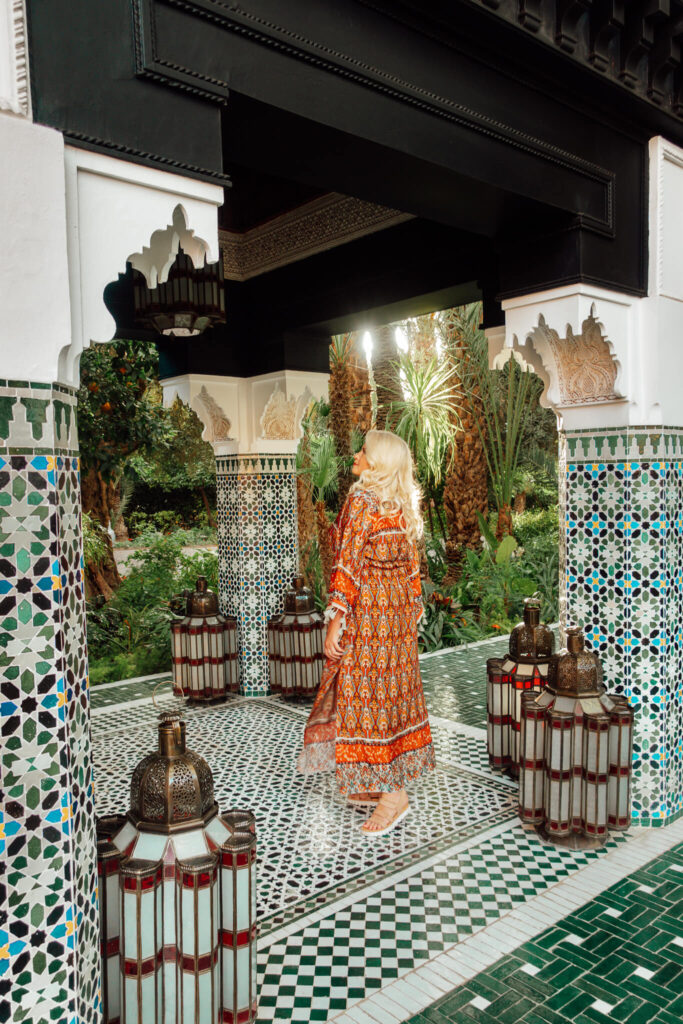Gazebo at La Mamounia Marrakech