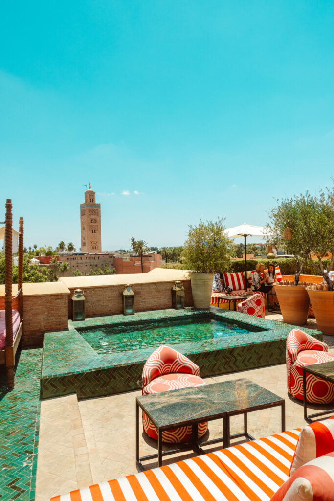 El Fenn Riad Rooftop pool