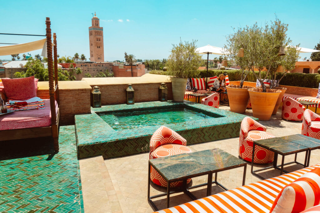 El Fenn Riad Rooftop pool