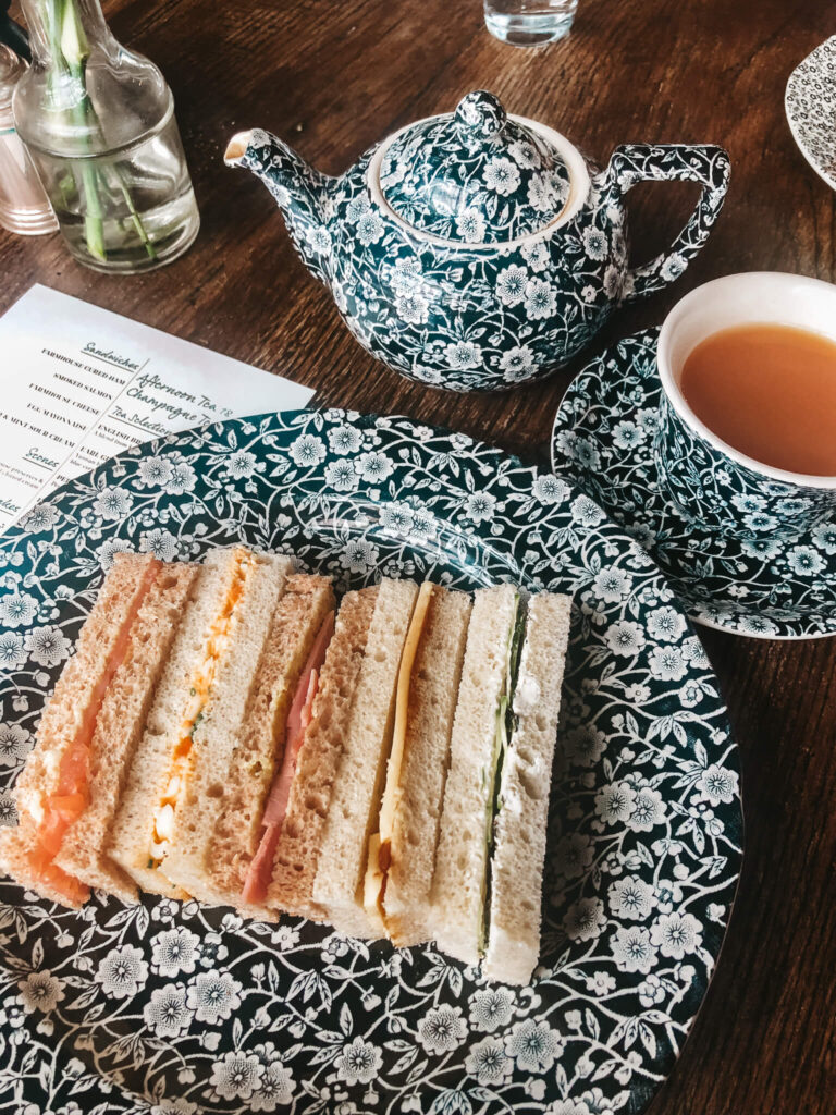 Tea Sandwiches at the Main Barn