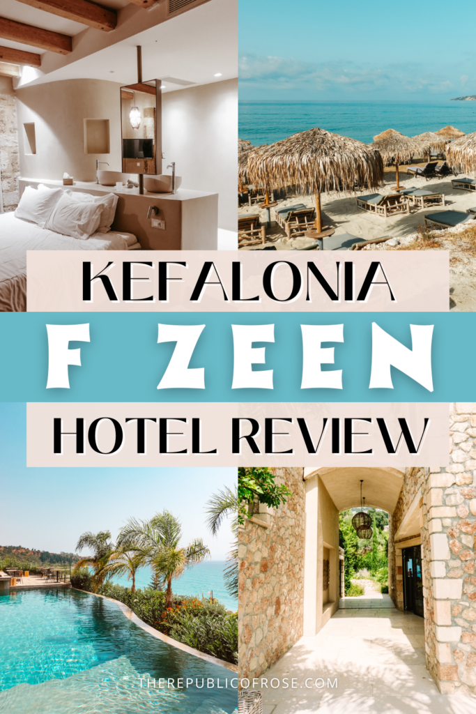 Staying at F Zeen Hotel in Kefalonia, Greece — a Hotel Review!